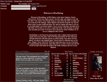 Tablet Screenshot of m.bloodletting.org